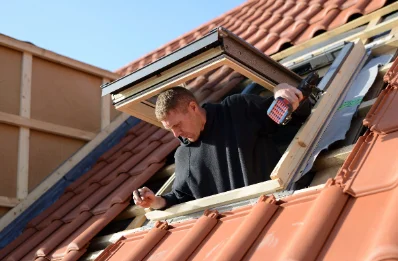 Pose de fenêtres de toit Velux à Lachaux